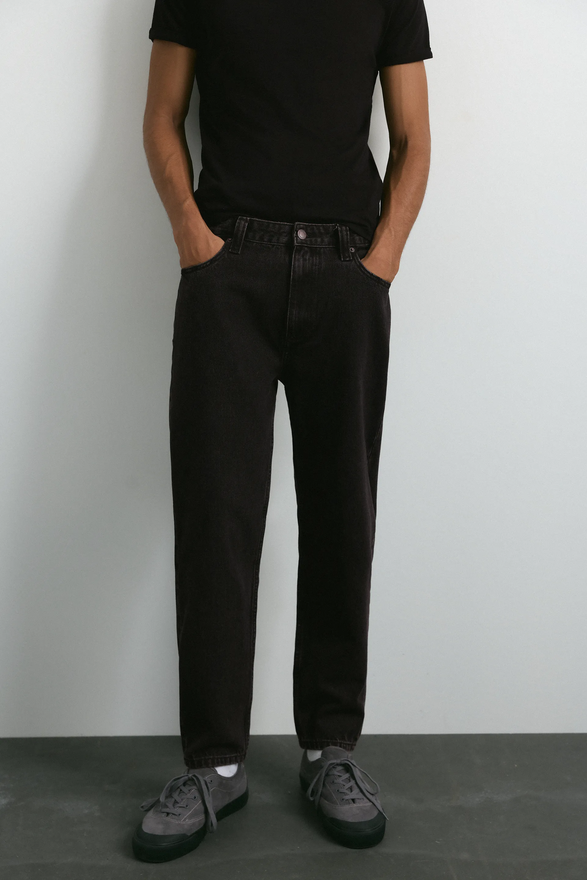 Classic 5-Pocket Denim — Black