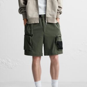 Tactical Cargo Shorts – Olive