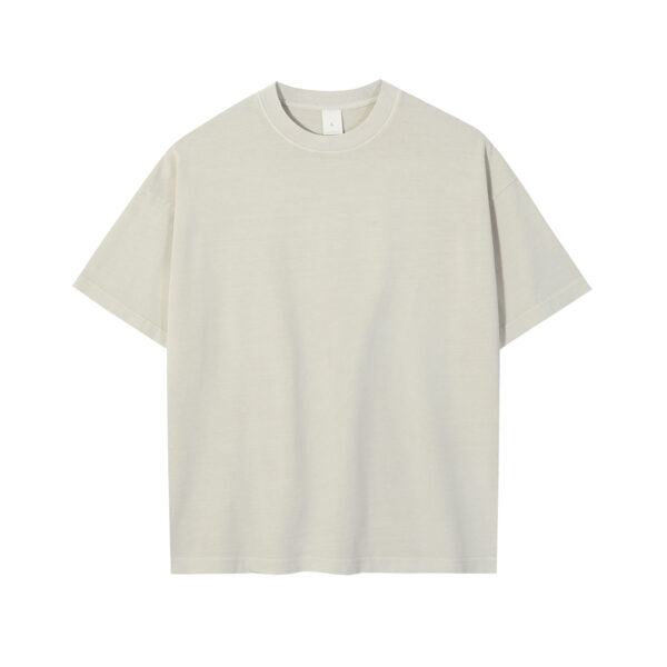T-SHIRT ACID WASH - BEIGE