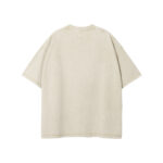 OVERSIZED T-SHIRT – WAXED BEIGE - Image 2