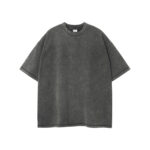 T-SHIRT WAXED OVERSIZE - GREY DARK - Image 2