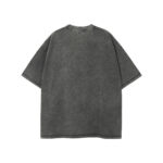 T-SHIRT WAXED OVERSIZE - GREY DARK - Image 3