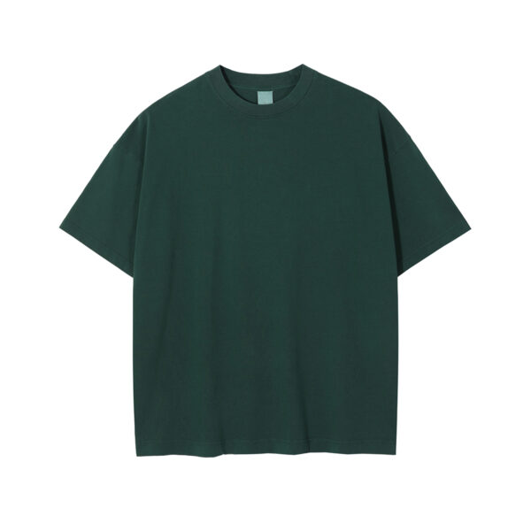 T-SHIRT ACID WASH - DARK GREEN