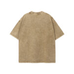 T-SHIRT WAXED OVERSIZE - KHAKI COLOR - Image 3