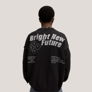P&B -Oversized Sweatshirt – BLACK Edition