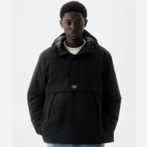 Pull&Bear Anorak – Black Hood