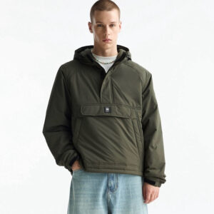 Pull&Bear Anorak – Khaki Green