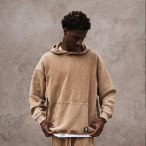 Pullshka Washed Hoodie - Coffee